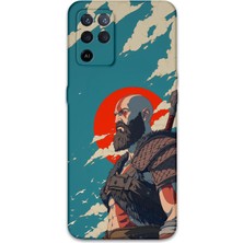 Oppo A54 Uyumlu Kratos Desenli Telefon Kılıfı + Ekran Koruyucu - 5824