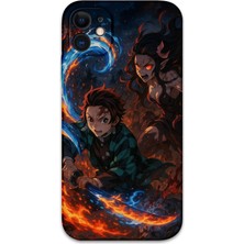 iPhone 11 Uyumlu Anime Desenli Telefon Kılıfı + Ekran Koruyucu - 5745