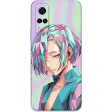 Vivo Y53S Uyumlu Anime Desenli Telefon Kılıfı + Ekran Koruyucu - 5743