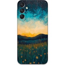 Galaxy A04S Uyumlu Uzay Desenli Telefon Kılıfı + Ekran Koruyucu - 5871