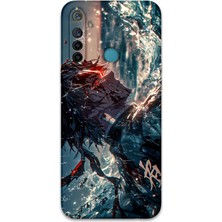 Realme 5i Uyumlu Anime Desenli Telefon Kılıfı + Ekran Koruyucu - 5749