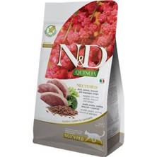 N&d Quinoa Ördekli ve Brokolili Kısırlaştırılmış Kedi Maması 5 kg