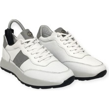 Taşpınar Lisans %100 Hakiki Deri Ortopedik Erkek Günlük Yazlık Bağcıklı Yeni Sezon Spor Ayakkabı 40-44