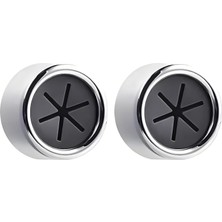 Mcreative Yapışkanlı Duvar Havlu Askısı | 2'li Set | Siyah- Gri