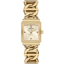 Danıel Kleın DK102-DK.1.13959-4 Altın Kaplama Kare Kadın Kol Saati