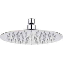 Mcreative Tepe Duş Başlığı Oval Slim 304 Metal Ø20 cm KTD105