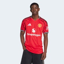 adidas Manchester United 25-26 İç Saha Erkek Kırmızı Futbol Forması.-