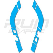 mt 07 2020-2023 Mavi Depo Sticker