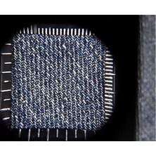 Işıklı Katlanır Mercek Metal Lup Büyüteç+Kılıflı 10X- Çap: 2,5 cm