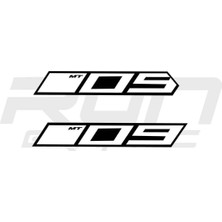 mt 09 2014-2017 Beyaz Ram Air Sticker