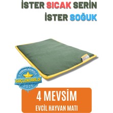 Serin (60X40CM) - 4 Mevsim Kedi/ Köpek Matı, Sıcak Veya Soğuk Kullanılabilen Minder Yatak