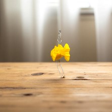 Krh 3D Print Sevimli Sarı Balık Anahtarlık