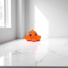 Krh 3D Print Ahtapot Figürlü Anahtarlık