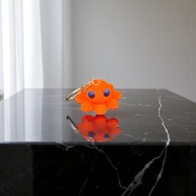 Krh 3D Print Ahtapot Figürlü Anahtarlık