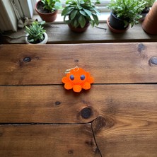 Krh 3D Print Ahtapot Figürlü Anahtarlık
