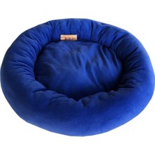 Polar Simit Kedi Yatağı, Küçük Irk Köpek Yatağı, 50 cm Çap