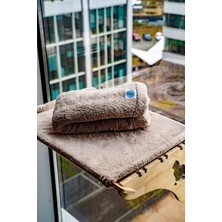 Cama Asılan Vantuzlu Kedi Yatağı Krem Renk Battaniye 80X60 cm