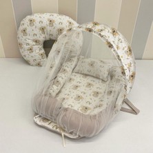 Cibinlikli Babynest Seti - 100% Pamuklu