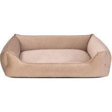 Delta Leo Ekru Köpek Yatağı L 80X105CM Mxpma