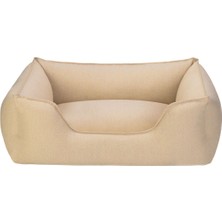 Alpha Zeugma Açık Sarı Köpek Yatağı M 65X80CM Mxpma