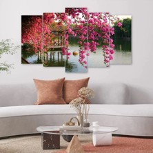 5 Parçalı Mdf Tablo - Salon Oturma Yatak Odası Ofis Antre Mutfak Için Tablo Seti