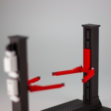 1/18 Ölçek V Hareketli Diorama Lifti, Diorama Aksesuarı, Garaj Dioraması, 1:18