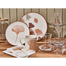 Evidea Kitchen Melagne Servis Tabağı - Renkli - 25 cm