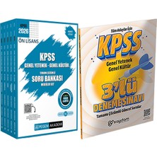 2026 Kpss Ön Lisans Soru Modüler Set Genel Yetenek Genel Kültür Çözümlü (5 Kitap) + 3 Deneme Hediye