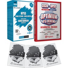 2026 Kpss Ön Lisans Soru Modüler Set Genel Yetenek Genel Kültür Çözümlü (5 Kitap) - Optimum 5 Deneme + Hediye