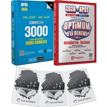 2026 Kpss Genel Yetenek Genel Kültür Ezberbozan 3000 Video Çözümlü Soru Bankası - Optimum 5 Deneme + Hediye