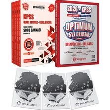 2026 Kpss Ortaöğretim Soru Modüler Set Genel Yetenek Genel Kültür Çözümlü (5 Kitap) - Optimum 5 Deneme + Hediye