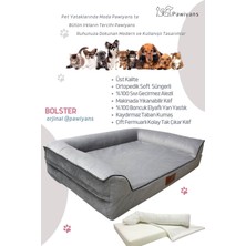 Pawiyans Pet Üst Kalite Köpek Yatağı 6,5 ve 10 cm Süngerli,sıvı Geçirmez Alez Kılıflı