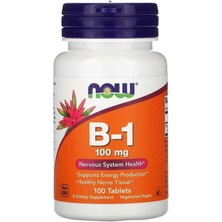 Now Foods B1 100 mg 100 Tablets