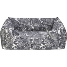 Alpha Merta Siyah-Beyaz Köpek Yatağı M 65X80CM Zrnet