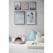  duo 2 Mevsim Açılıp Kapanabilir Fermuarlı Lux Kedi ve Köpek Yatağı