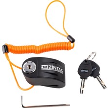 Zintaş Protector Alarmlı Disk Kilidi 6mm 120 Db