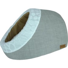 UltraNova Haki Renkli Rahat Kedi ve Köpek Yatağı, Ev Konforu ve Şıklık Sunar