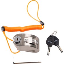 Protector Alarmlı Disk Kilidi 6mm 120 Db Gri
