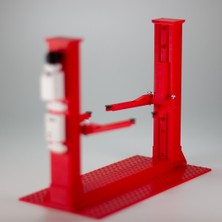 1/24 Ölçek V Hareketli Diorama Lifti, Diorama Aksesuarı, Garaj Dioraması, 1:24