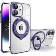 Zebana Premium iPhone Manyetik Standlı Magsafeli Most Silikon Kılıf