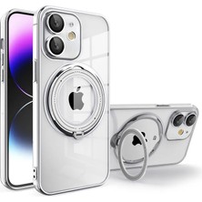 Zebana Premium iPhone Manyetik Standlı Magsafeli Most Silikon Kılıf