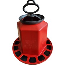 Civciv Yemlik 4.5 kg + Civciv Suluk 4.5 Lt Alttan Tapalı Kuş Bıldırcın Keklik Tavuk Yemlik Suluk
