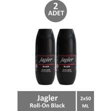 Jagler Man Roll-On Black 50 ml 2 Adet