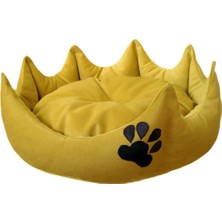 UltraNova Renkli 50 cm Kedi ve Köpek Yatağı, Rahat ve Konforlu Uyku Alanı