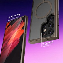 Zebana Samsung Uyumlu Fros Premium Magsafe Silikon Kılıf