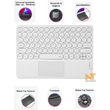 Nezih Case Tüm Android Tabletlere Uyumlu Bluetooth Klavye