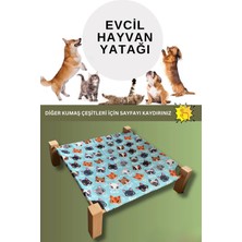 UltraNova Yıkanabilir ve taşınabilir evcil hayvan yatağı, 15 kg, rahat ve kullanışlı, mavi renk