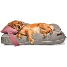 UltraNova Renkli ve şık köpek yatağı ve yastık seti, konforlu uyku için ideal seçim
