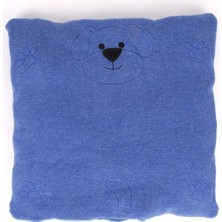 UltraNova Koyu Mavi %100 Pamuk Yumuşak Evcil Hayvan Yatağı, Rahat ve Şık Seçenek