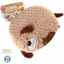 UltraNova 3D Köpek ve Kedi Şekilli Rahat Yatak, Yumuşak ve Konforlu, Krem Renk, Ev Kullanımı